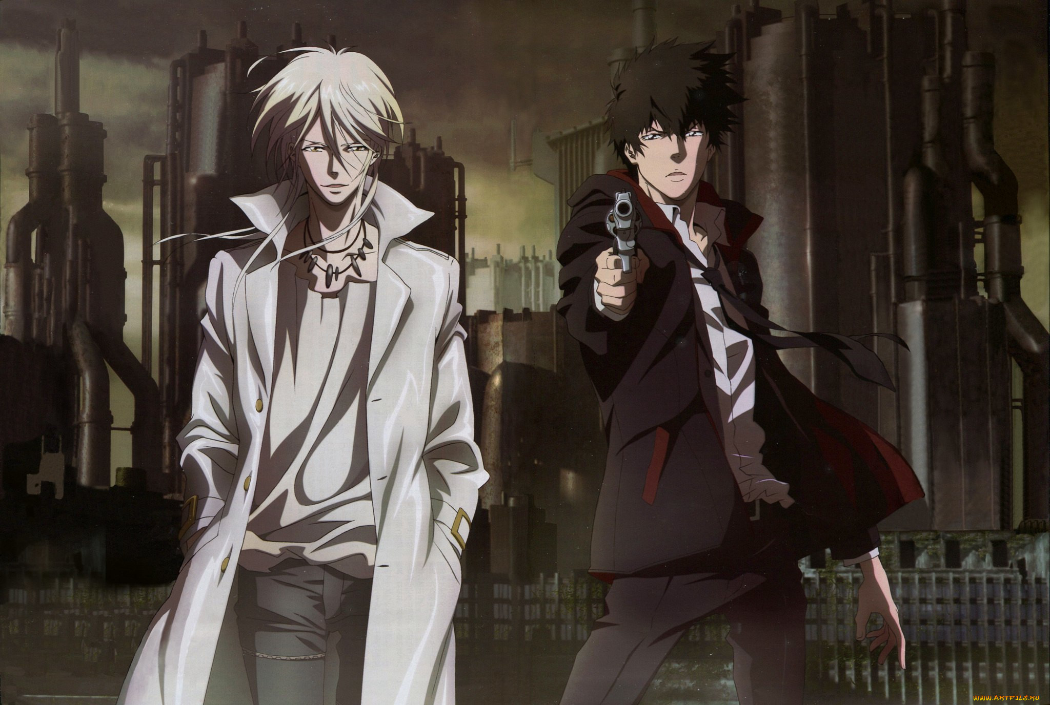 , psycho-pass, makishima, kougami